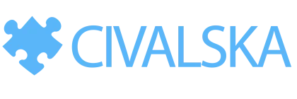 Logotip agencije Civalska sa nazivom